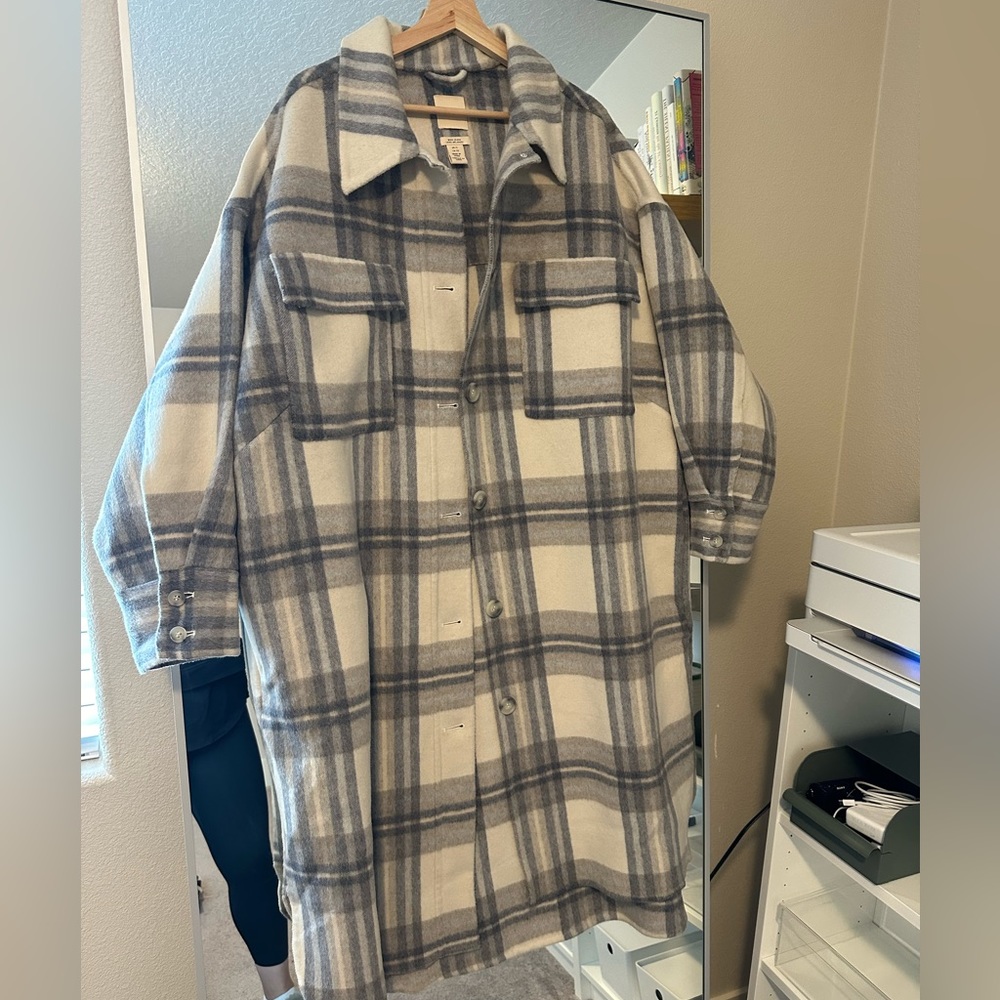 H&M Premium Shacket/Coat